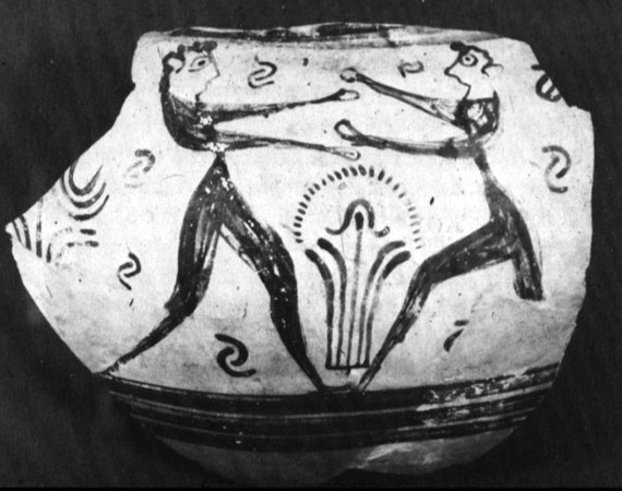 Figure 7. Mycenaean vase 1300-1200 BCE