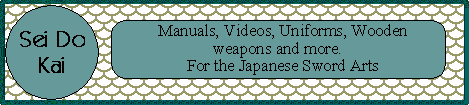 Supplies for Japanese Sword Arts