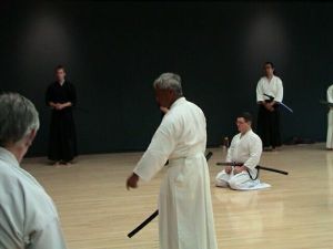 Ohmi sensei teaching