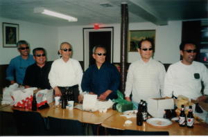 Haruna and other sensei at the 1999 spring seminar in Guelph Canada