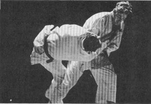 T.P. Leggett with H. Hyde, courtesy the Budokwai