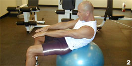 front crunches 2