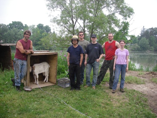 The 2008 swordsmithing class