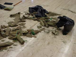 The aftermath of the battle